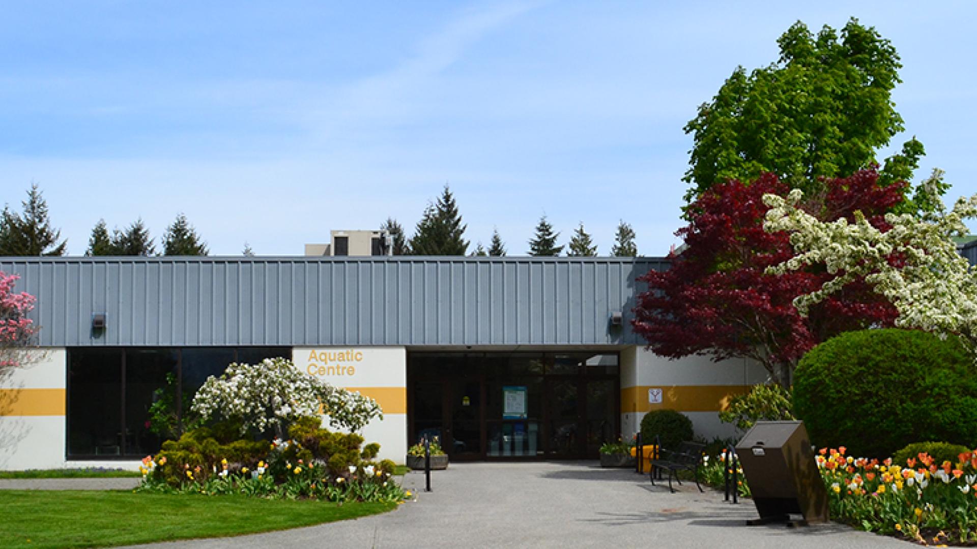 Brennan Park Aquatic Centre pool entrance