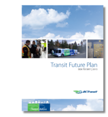 Transit future plan cover page