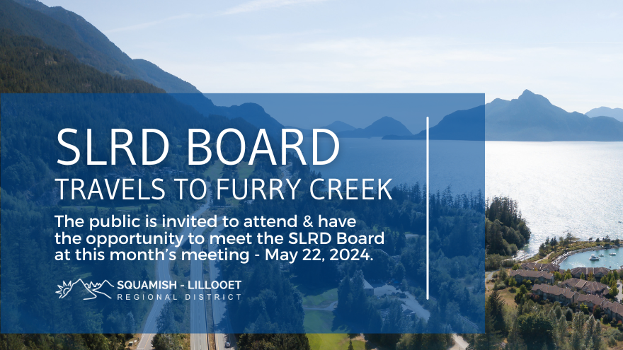 SLRD Board Travels to Furry Creek Graphic