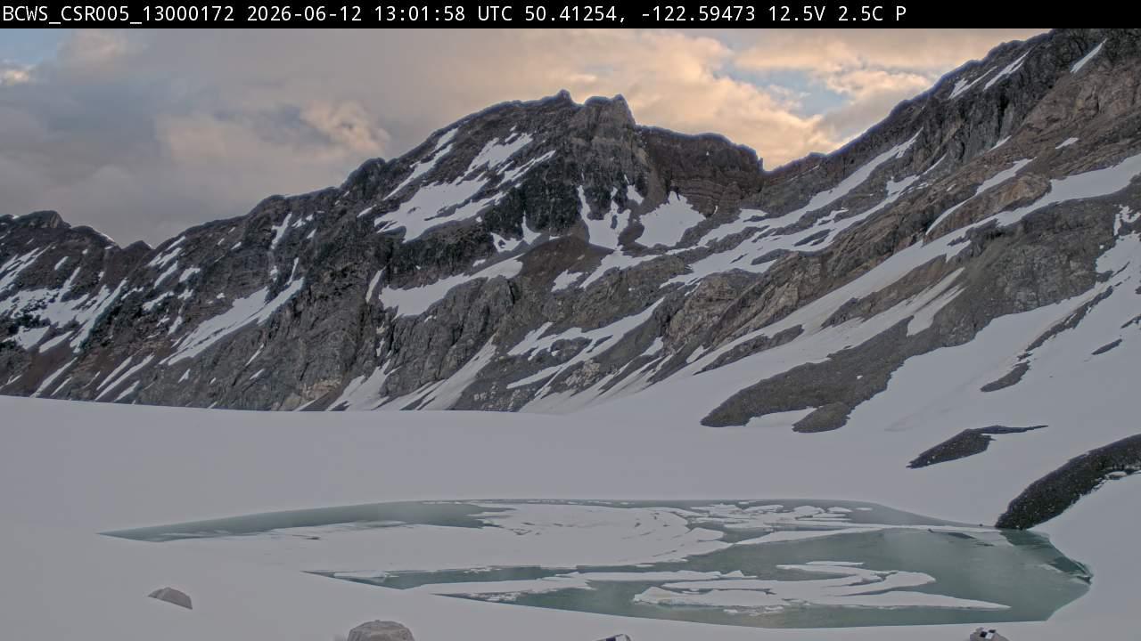Place Glacier ice marginal lake on June 12, 2026